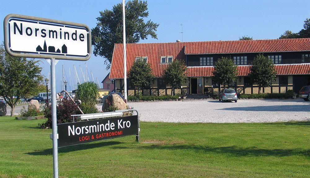 Norsminde Kro Odder Bagian luar foto