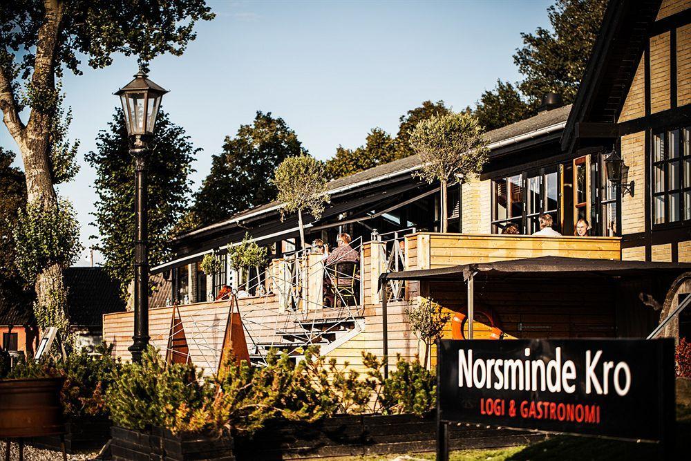 Norsminde Kro Odder Bagian luar foto
