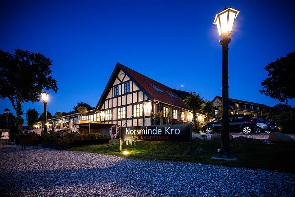Norsminde Kro Odder Bagian luar foto